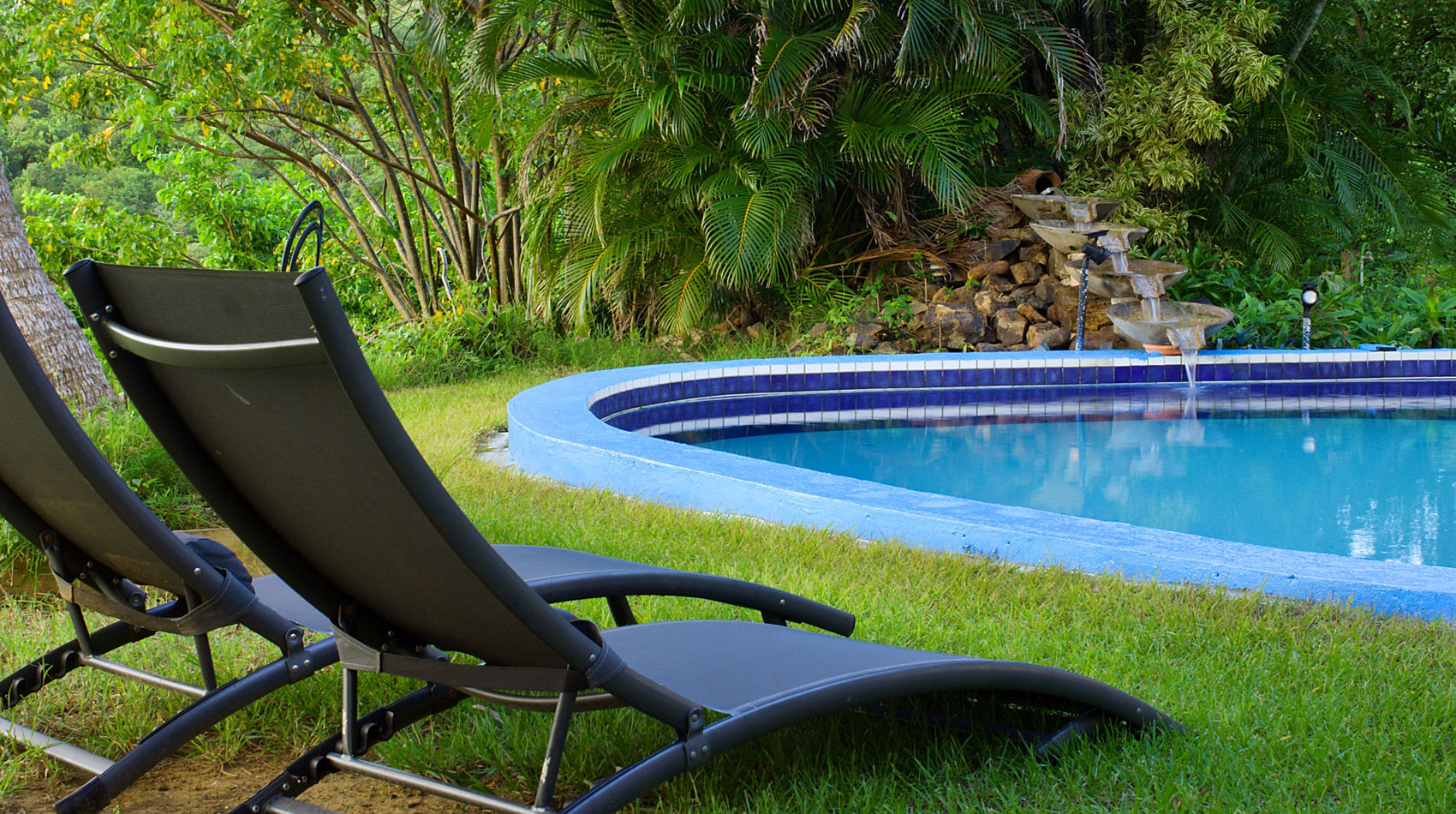 Relax by the pool at Hilltop Culebra